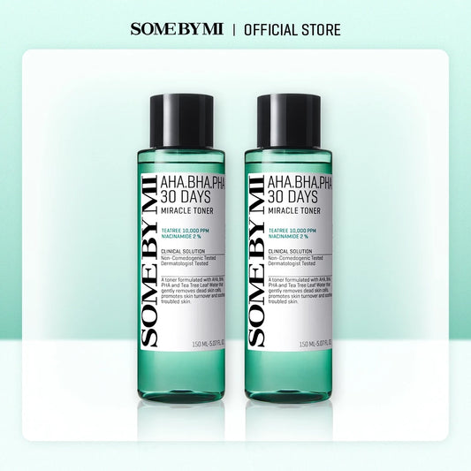 SBM [Bundle of 2] AHA-BHA-PHA 30 days Miracle Toner (150ml)