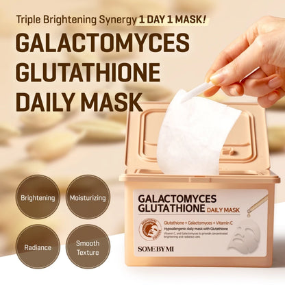 SBM Daily Mask 30ea (Retinol daily mask + Glutathione daily mask)