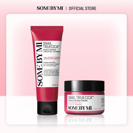 SBM Snail Cream + Snail Gel Cleanser