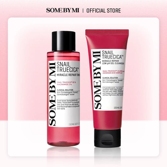 SBM Snail Toner + Snail Gel Cleanser
