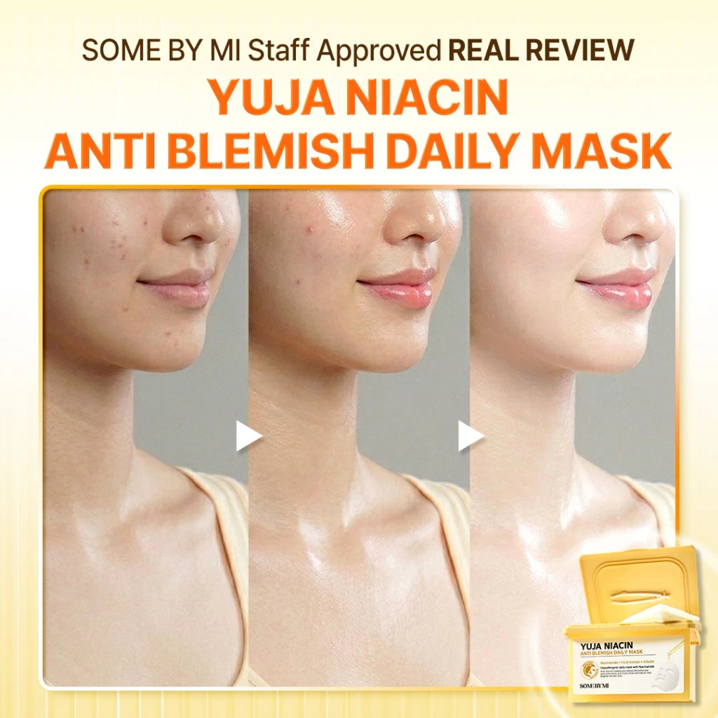 SBM 7 Days Brightening Booster Duo (Yuja Niacin Daily Mask + Serum Mist SET [30ea + 80ml set]