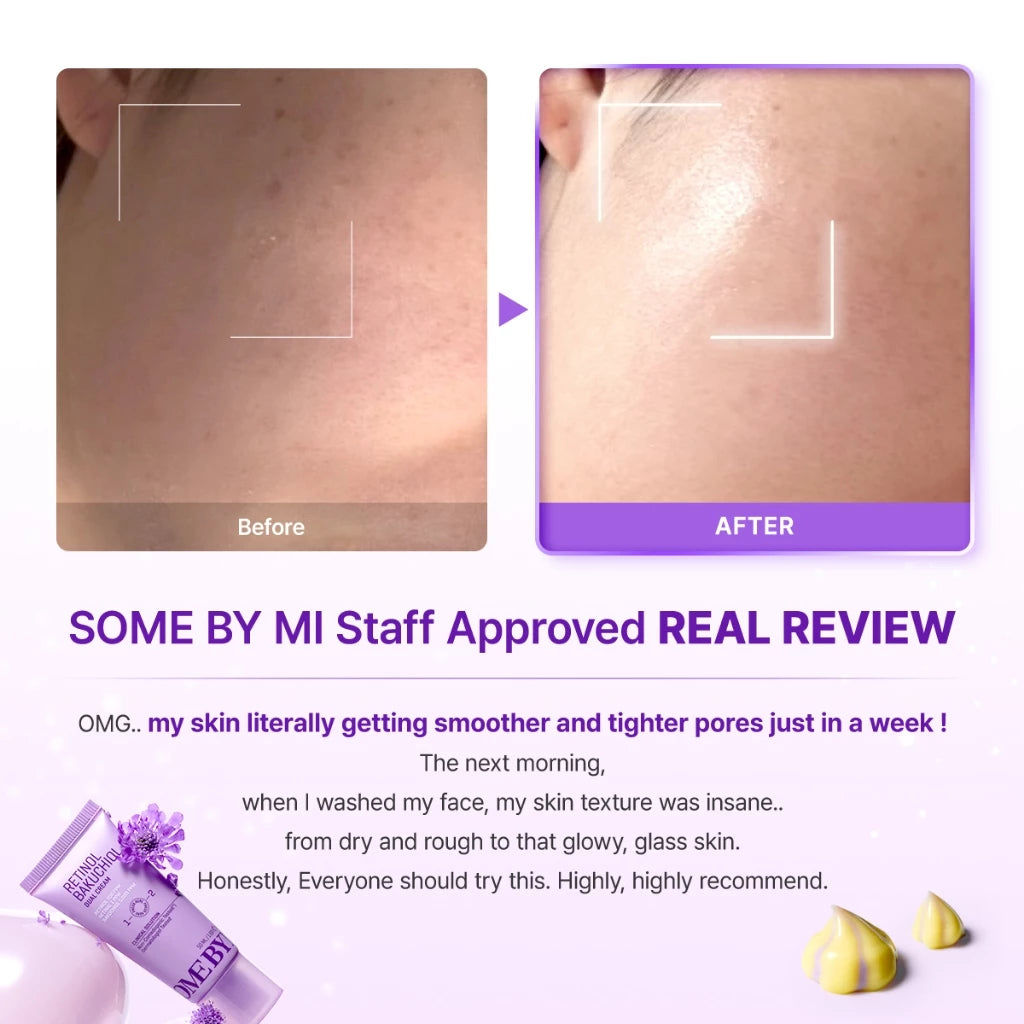 SBM Retinol Glass Skin 2 Step Set (Retinol Bakuchiol Bubble Toner100ml+Retinol Bakuchiol Dual Cream 50ml)