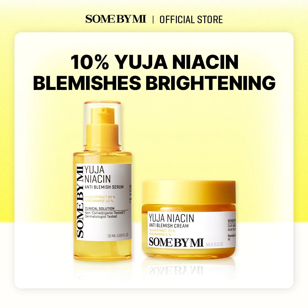 SBM Yuja Niacin 30 Days Blemish Care (Serum 50ml+ Niacin Anti Blemish Cream 60g)