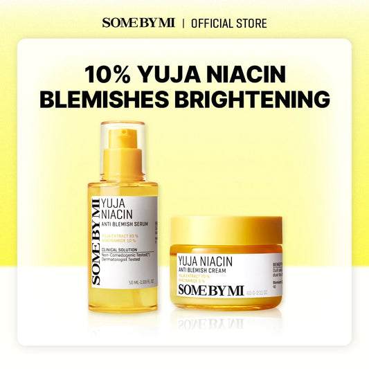 SBM Yuja Niacin 30 Days Blemish Care (Serum 50ml+ Niacin Anti Blemish Cream 60g)