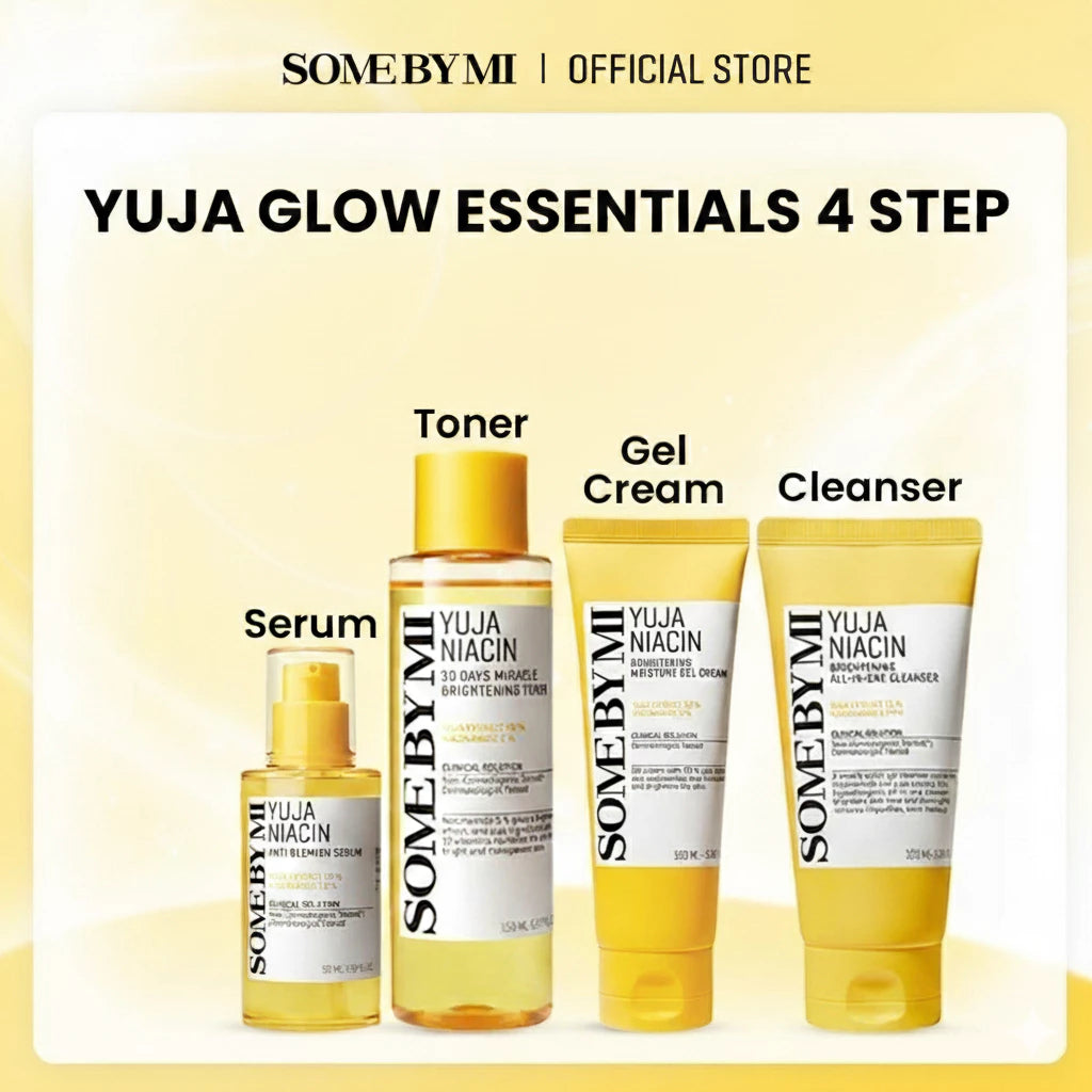 SBM Yuja Brightening 4 Step Set Collection