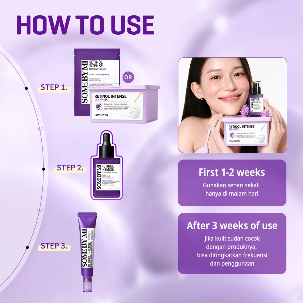 SBM [Bundle of 2] SOMEBYMI Retinol Intense Reactivating Serum Essence 30ml