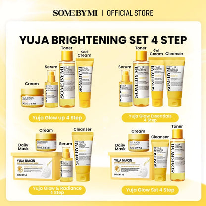SBM Yuja Brightening 4 Step Set Collection
