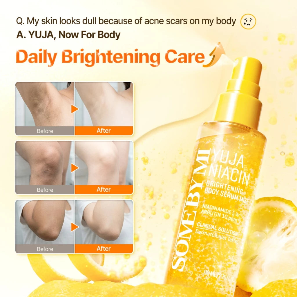 SBM 7 Days Brightening Booster Duo (Yuja Niacin Daily Mask + Serum Mist SET [30ea + 80ml set]