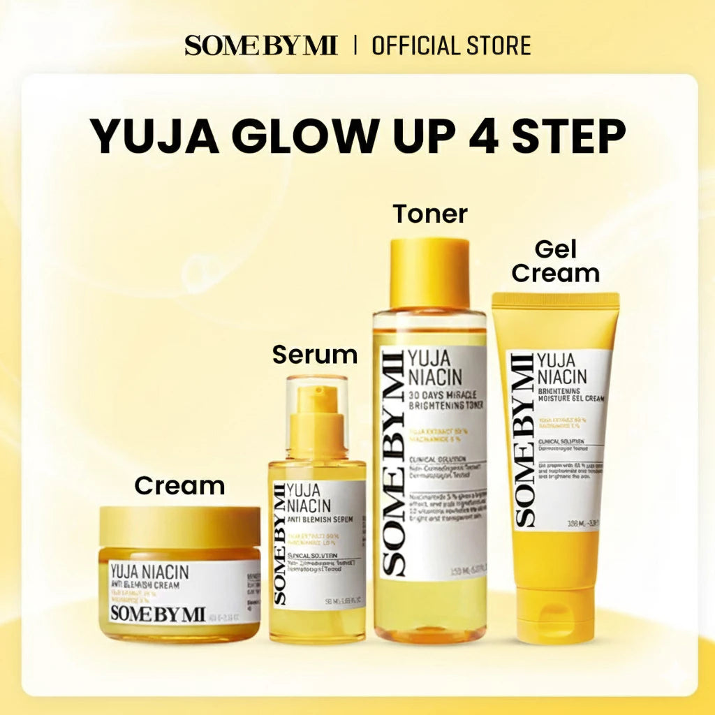 SBM Yuja Brightening 4 Step Set Collection