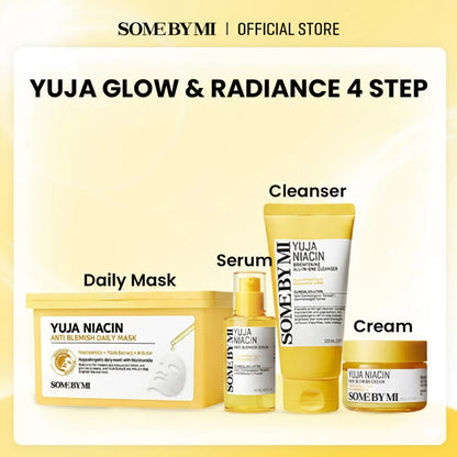 SBM Yuja Brightening 4 Step Set Collection