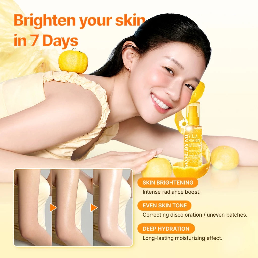 SBM Yuja Niacin Brightening Body Serum Mist 80ml