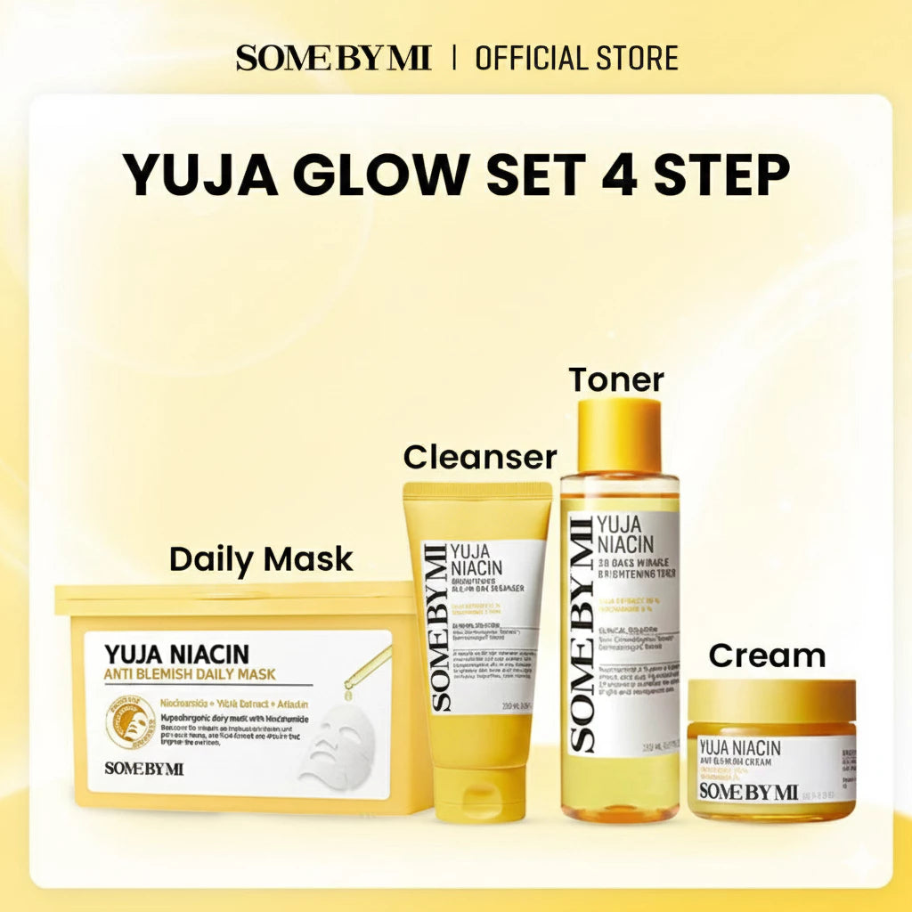 SBM Yuja Brightening 4 Step Set Collection